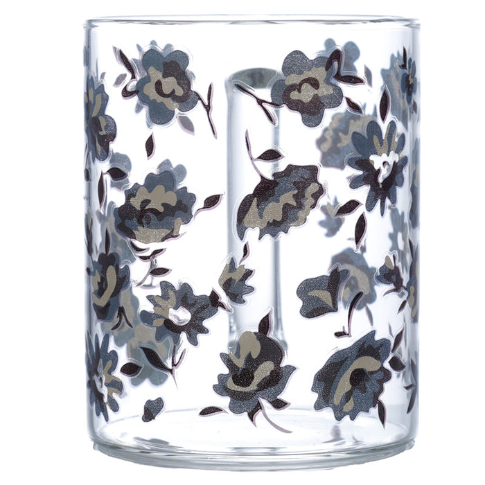 Pick of the Bunch Peony Glass Mug