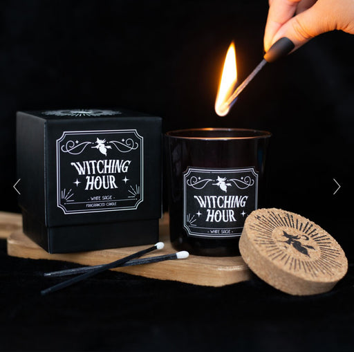 Witching Hour White Sage Gothic Candle