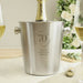 Engraved 70th Birthday Stainless Steel Ice Bucket