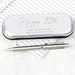 Personalised 90th Birthday Silver Pen and Box Gift Set