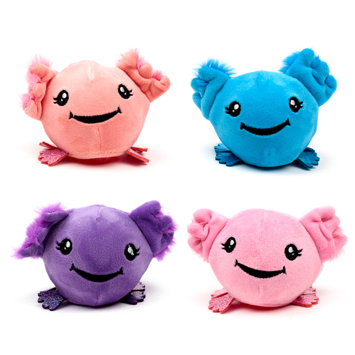 Queasy Squeezies Axolotl (Salamander) Plush Fidget Toy