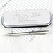 Personalised 30th Birthday Silver Pen and Box Gift Set