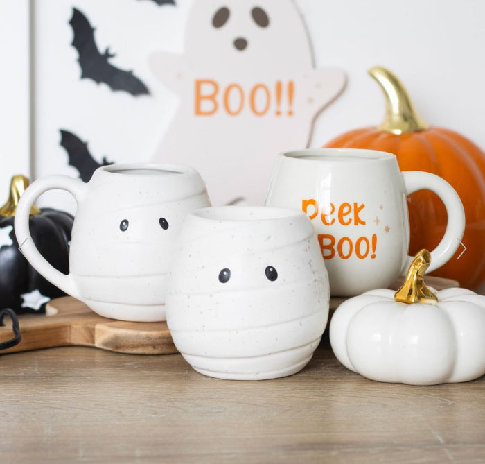 Halloween Peekaboo Ghost Mug