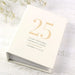 Personalised 25th Anniversary Photo Album with Sleeves - 6x4