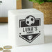 Personalised Football Ceramic Square Money Box