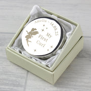 Engraved Fairy Princess First Curl Trinket Box