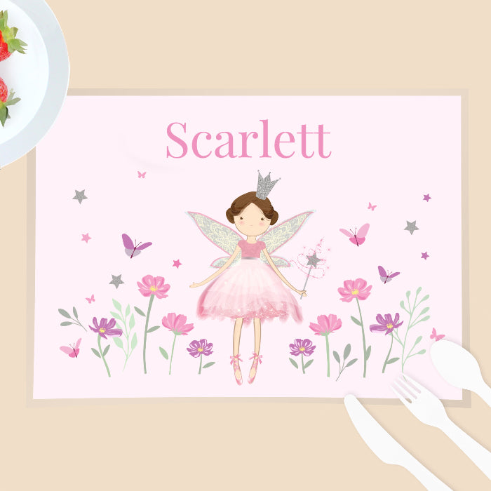 Personalised Fairy Princess Placemat
