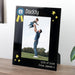 Personalised No.1 Dad / Daddy Black Glass Photo Frame - 5x7