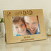 Super Dad Photo Frame - Engraved