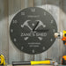Personalised Tools Shed / Workshop Slate Clock