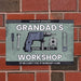 Personalised Grandad’s Workshop Metal Sign