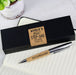 Personalised Worlds Best Step Dad Cork Pen Set