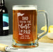 Engraved Dad You’re The Best By Par Golf Tankard Pint Glass