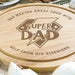 Engraved Super Dad Chopping Board