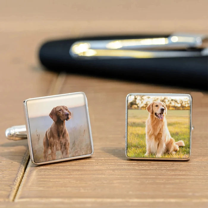 Personalised Photo Upload Cufflinks