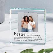 Bestie Best Friend Definition Photo Gift Plaque