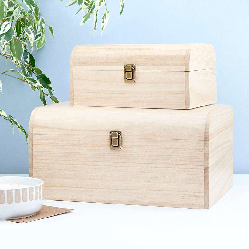 Personalised New Baby Keepsake Chest