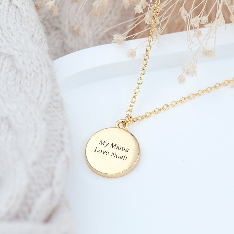 Personalised Sunburst Crystal Necklace