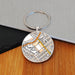 Football Team Club Stadium Map Metal Keyring