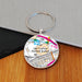 Football Team Club Stadium Map Metal Keyring