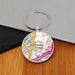 Football Team Club Stadium Map Metal Keyring
