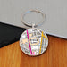 Football Team Club Stadium Map Metal Keyring