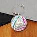 Football Team Club Stadium Map Metal Keyring
