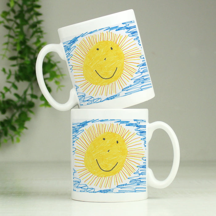 Personalised Children’s Drawing Artwork Photo Upload Mug