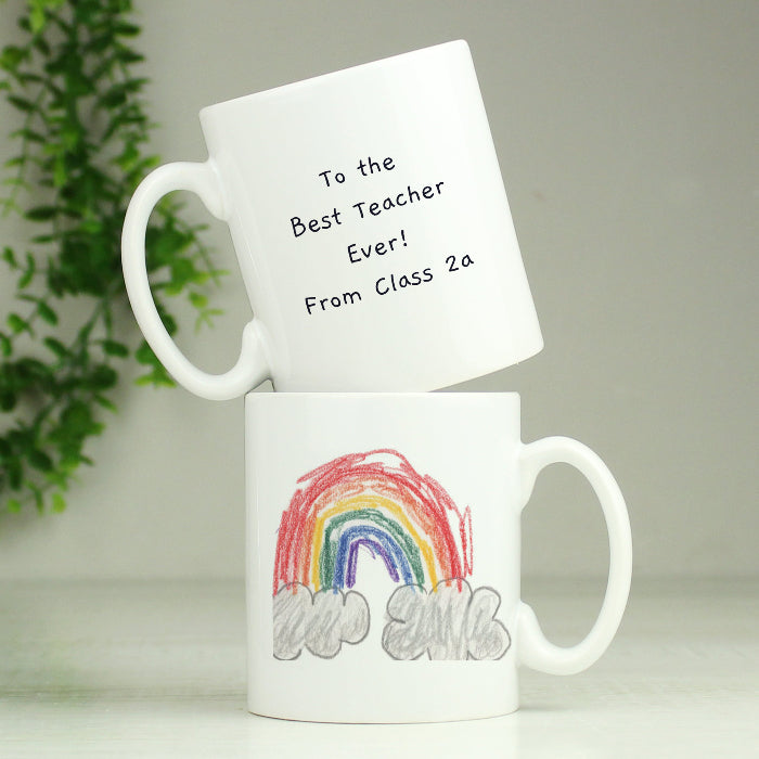 Personalised Children’s Drawing Artwork Photo Upload Mug