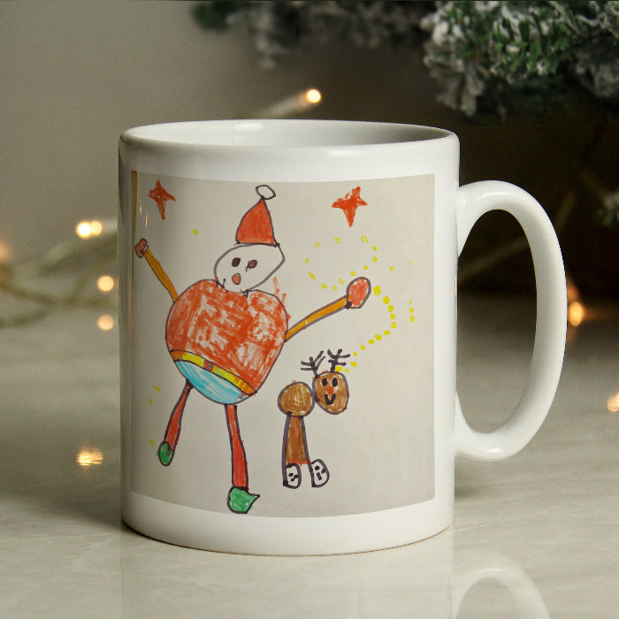 Personalised Children’s Drawing Artwork Photo Upload Mug