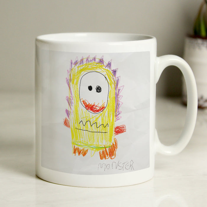 Personalised Children’s Drawing Artwork Photo Upload Mug