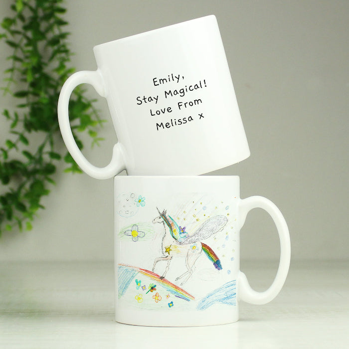 Personalised Children’s Drawing Artwork Photo Upload Mug