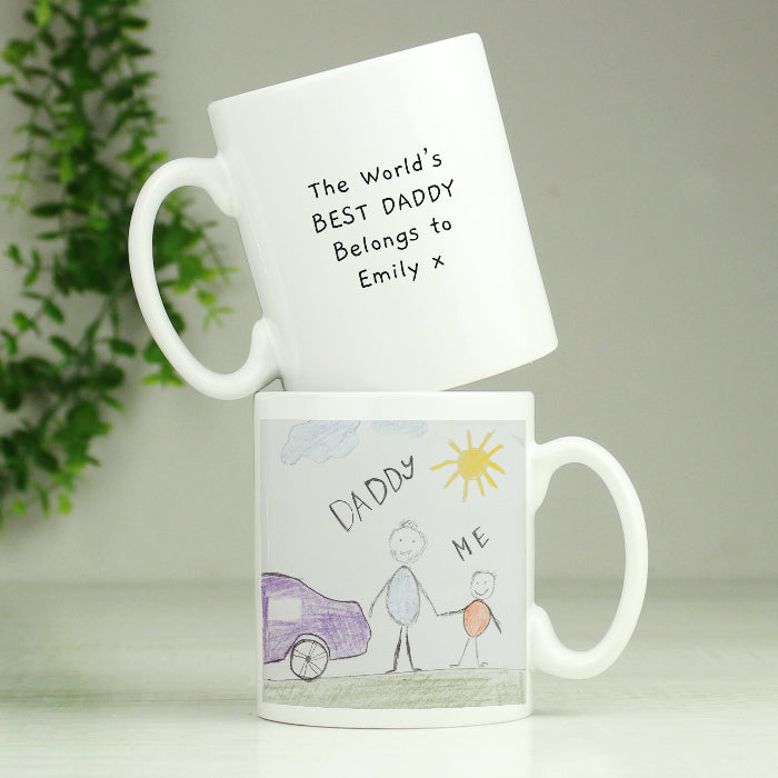 Personalised Children’s Drawing Artwork Photo Upload Mug