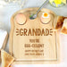 Personalised Egg-cellent Grandad Egg and Toast Board