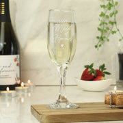 Engraved Maid of Honour Flute Glass & Gift Box