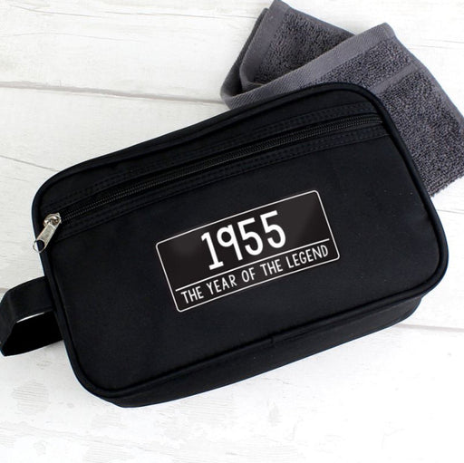 70th Birthday Year of The Legend Wash Bag
