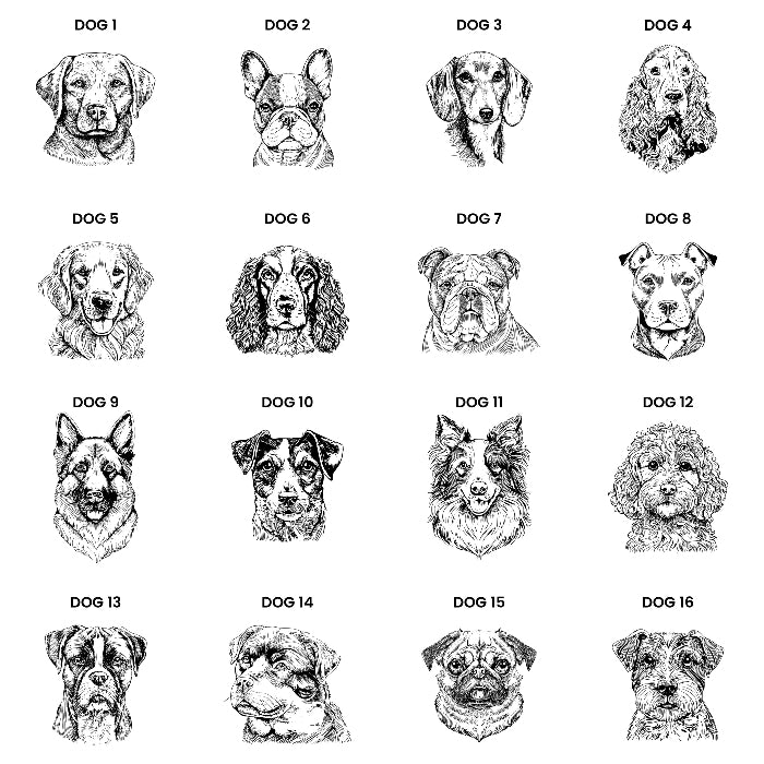 Personalised Father's Day Dog Dad Glass Block - Happy Pawther Day