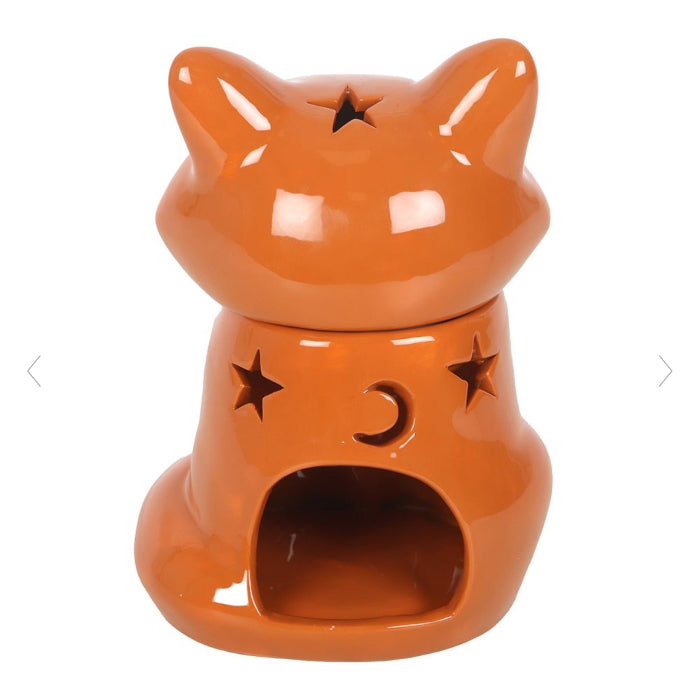 Woodland Decor Fox Shaped Oil Burner & Wax Melt Warmer
