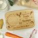 Engraved Treats for Santa Christmas Eve Board