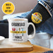 Personalised Grandad Fixer of All Things Mug & Socks Gift Set