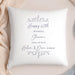Personalised 60th Birthday Floral Cushion - Any Text