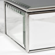 Personalised Botanical Flower Girl Mirrored Jewellery Box
