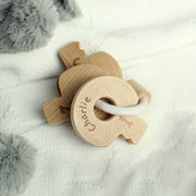 Personalised Wooden Baby Keys