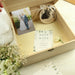 Personalised Floral Watercolour Wedding Memory Box