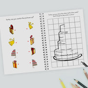 Personalised Wedding Activity A5 Notebook