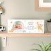 Personalised Safari Animals New Baby Photo Wooden Ornament