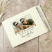Personalised Photo Upload Wedding Hardback Guest Book & Pen