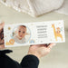 Personalised Safari Animals New Baby Photo Wooden Ornament