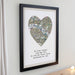 Personalised Wedding or Anniversary Print & Frame