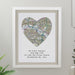 Personalised Wedding or Anniversary Print & Frame